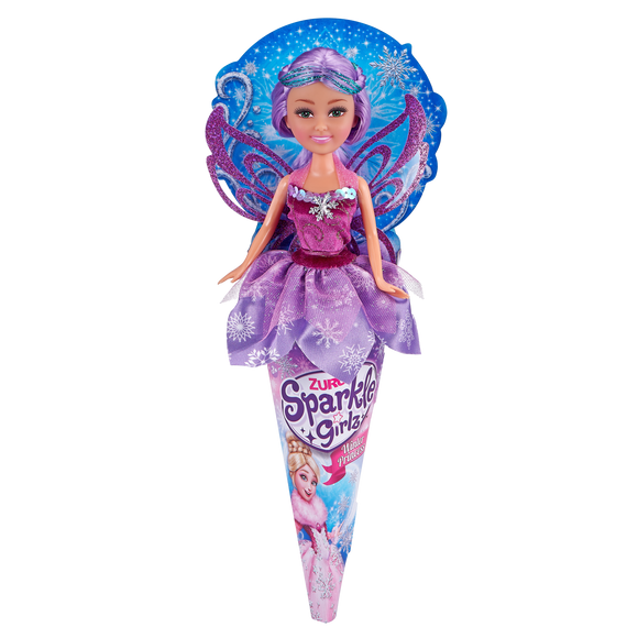 Poupée SPARKLE GIRLZ Princesse d'hiver en cône, 4 asst., D, 10017BQ1