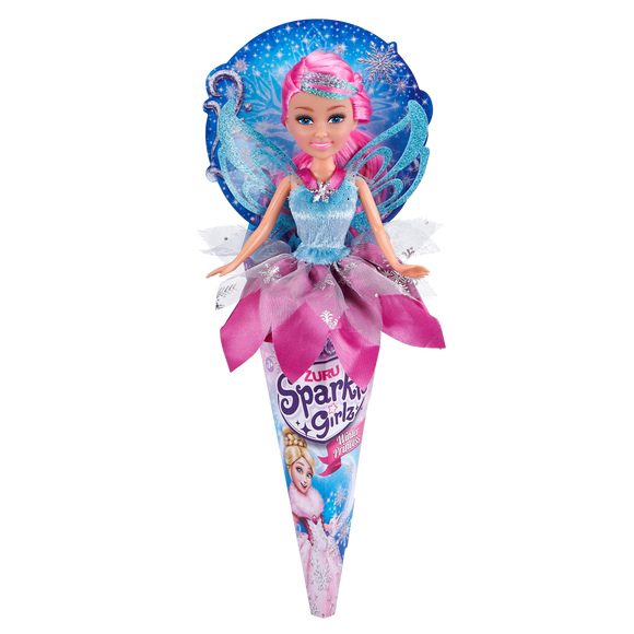 Poupée SPARKLE GIRLZ Princesse d'hiver en cône, 4 asst., D, 10017BQ1