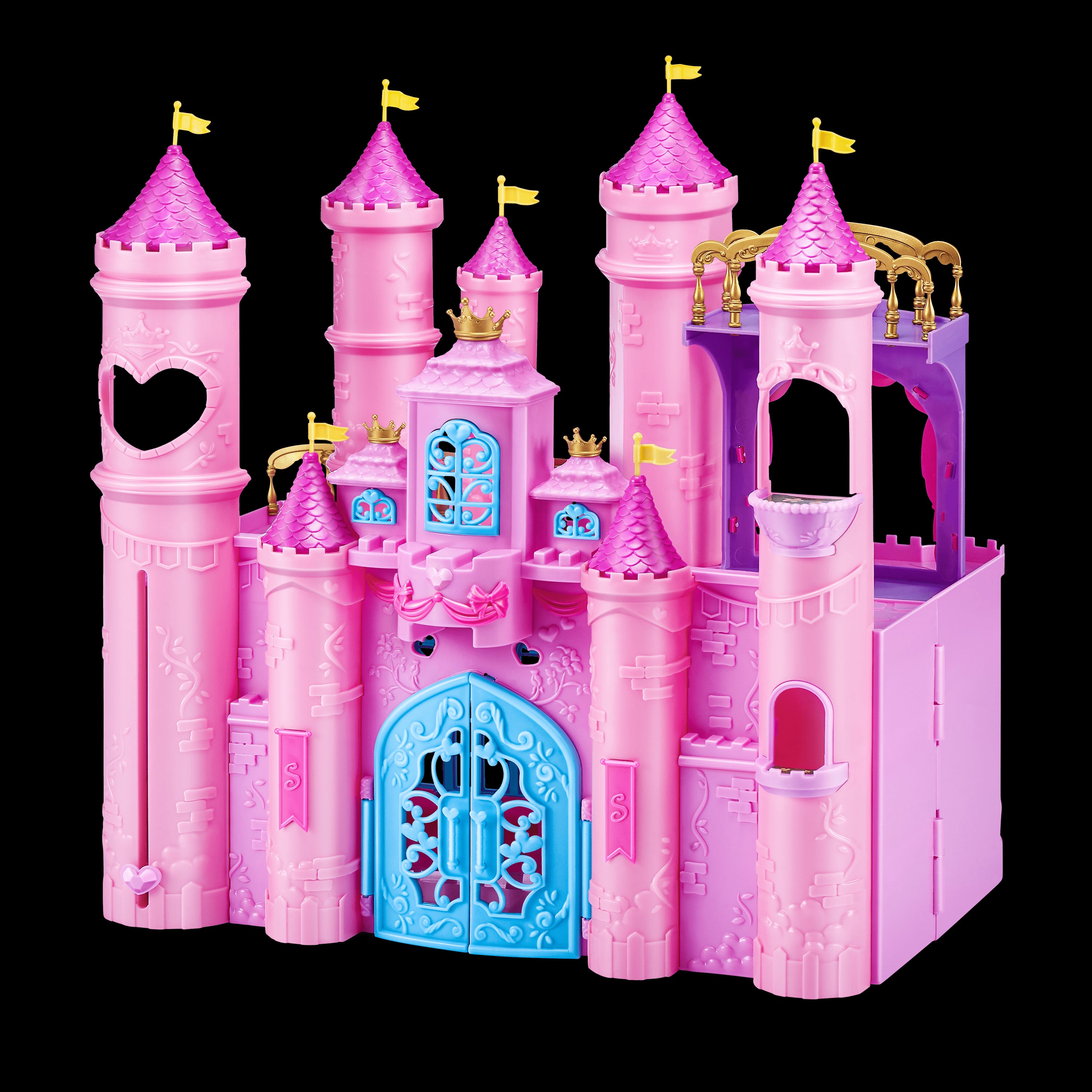 Ensemble de poupées sparkle girlz kingdom castle avec poupée cupcake 10052