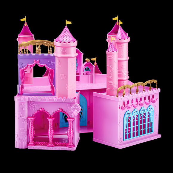 Ensemble de poupées sparkle girlz kingdom castle avec poupée cupcake 10052