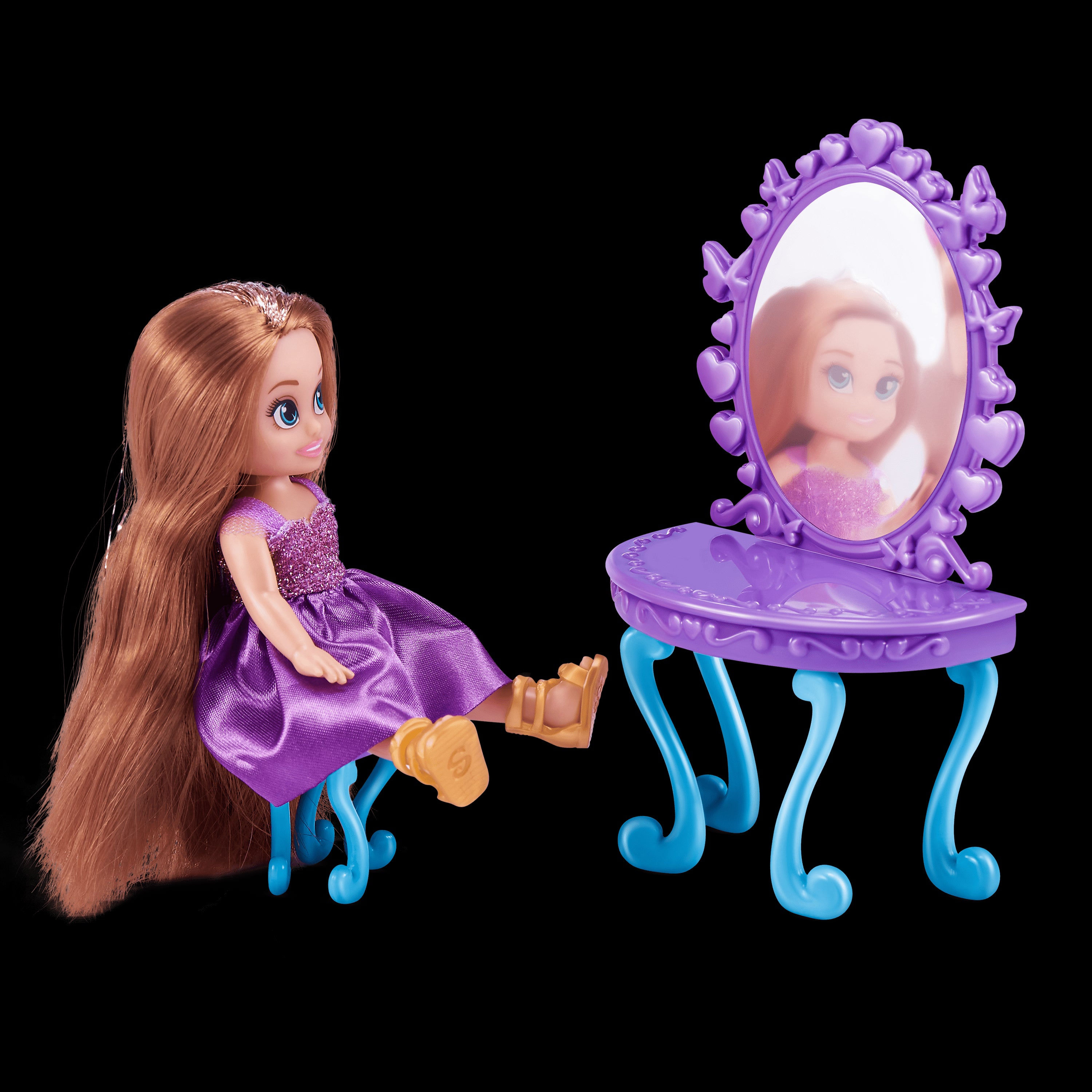 Ensemble de poupées SPARKLE GIRLZ Kingdom Castle avec poupée Cupcake, 10052