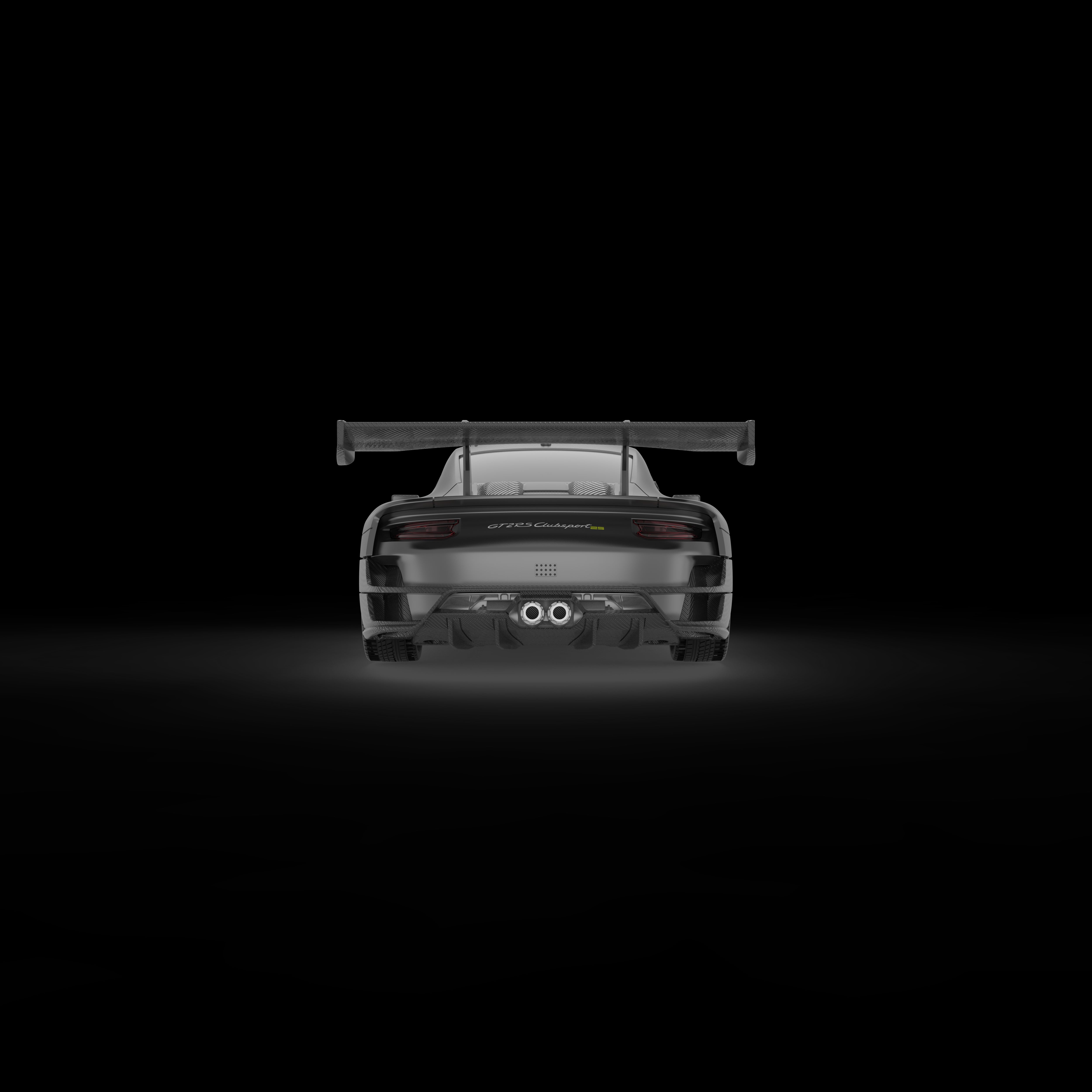Modèle de voiture télécommandée rastar 1:24 porsche 911 gt2 rs clubsport 25 99700