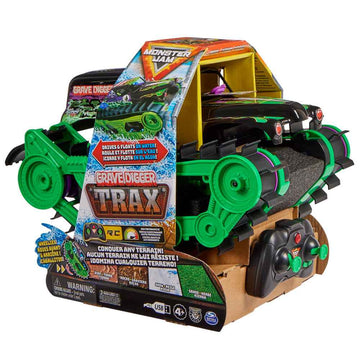 Véhicule télécommandé MONSTER JAM Grave Digger Trax, 6067880