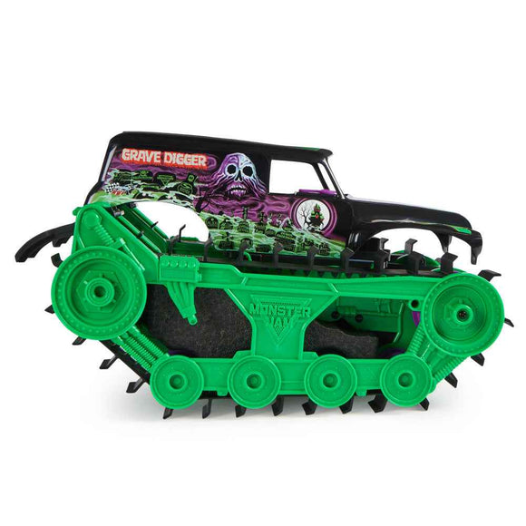 Véhicule télécommandé MONSTER JAM Grave Digger Trax, 6067880