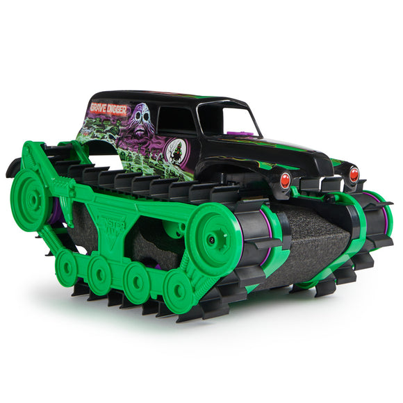 Véhicule télécommandé MONSTER JAM Grave Digger Trax, 6067880