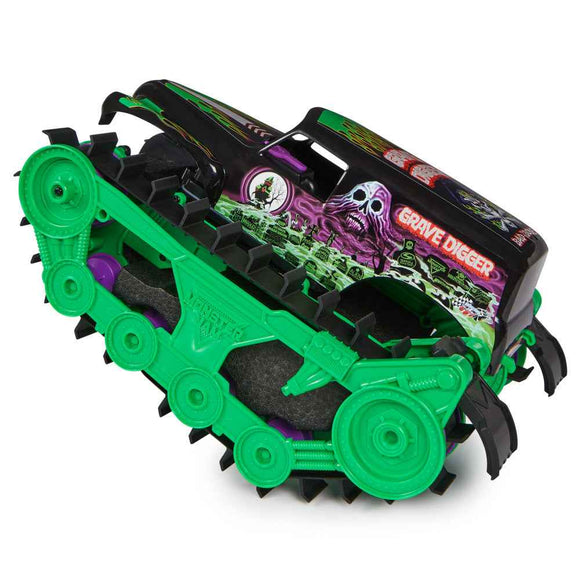 Véhicule télécommandé MONSTER JAM Grave Digger Trax, 6067880
