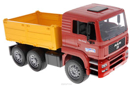 Camion-benne BRUDER MAN TGA et pelle Liebherr, 02751