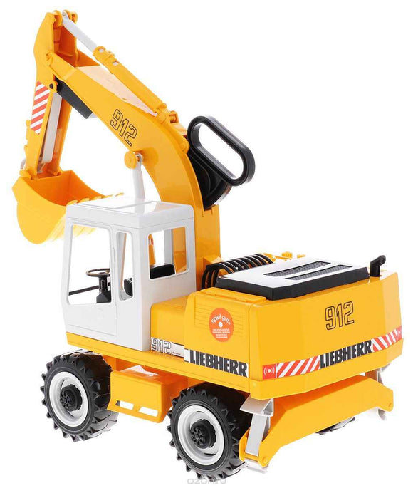 Camion-benne BRUDER MAN TGA et pelle Liebherr, 02751