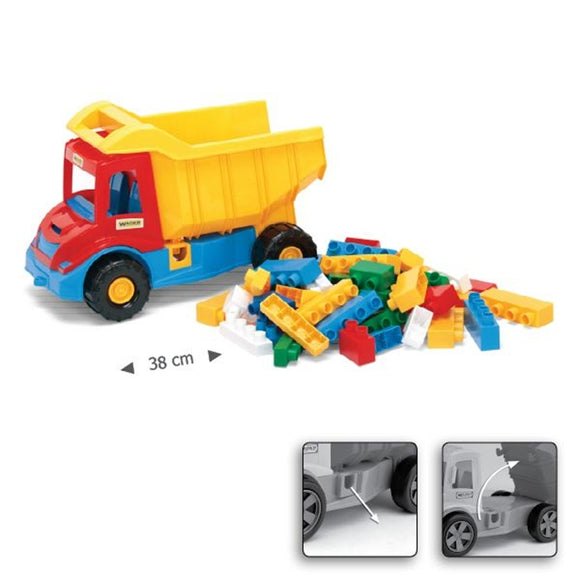 Camion à benne basculante Multi Truck avec blocs