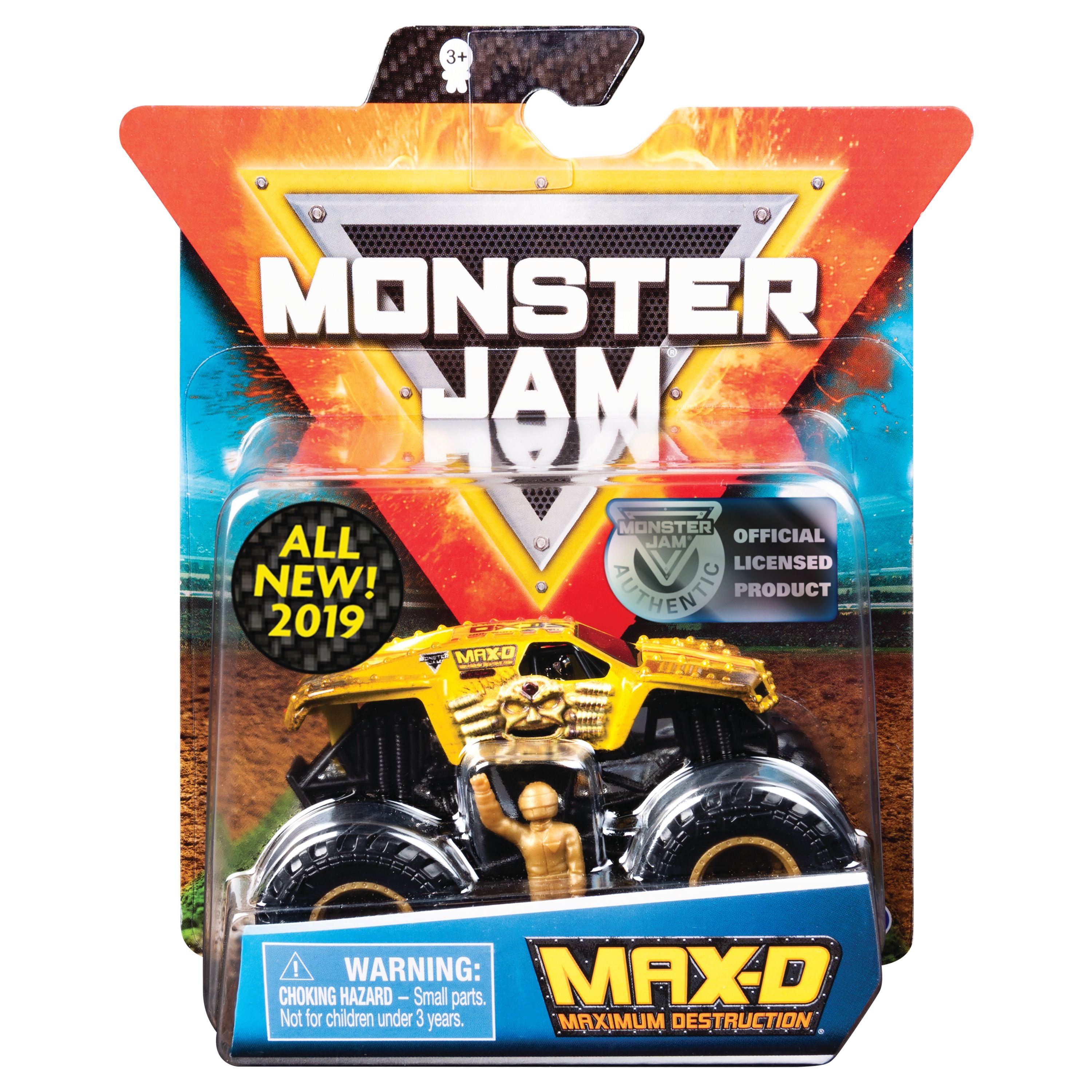 Camion monster jam 1:64 pack individuel assortiment 6044941