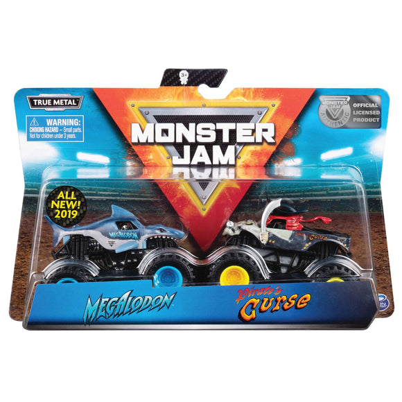 MONSTER JAM truck 1:64, double pack, assort., 6064128
