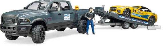 BRUDER RAM 2500 Power Wagon with Trailer, 02504