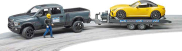 Auto Dodge RAM 2500 Power Wagon z lawetą