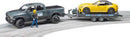 BRUDER RAM 2500 Power Wagon with Trailer, 02504