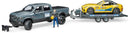 BRUDER RAM 2500 Power Wagon with Trailer, 02504
