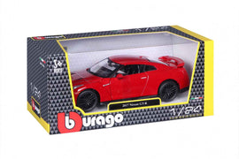 BBURAGO 1:24 car model Nissan GT-R, 18-21082 RD