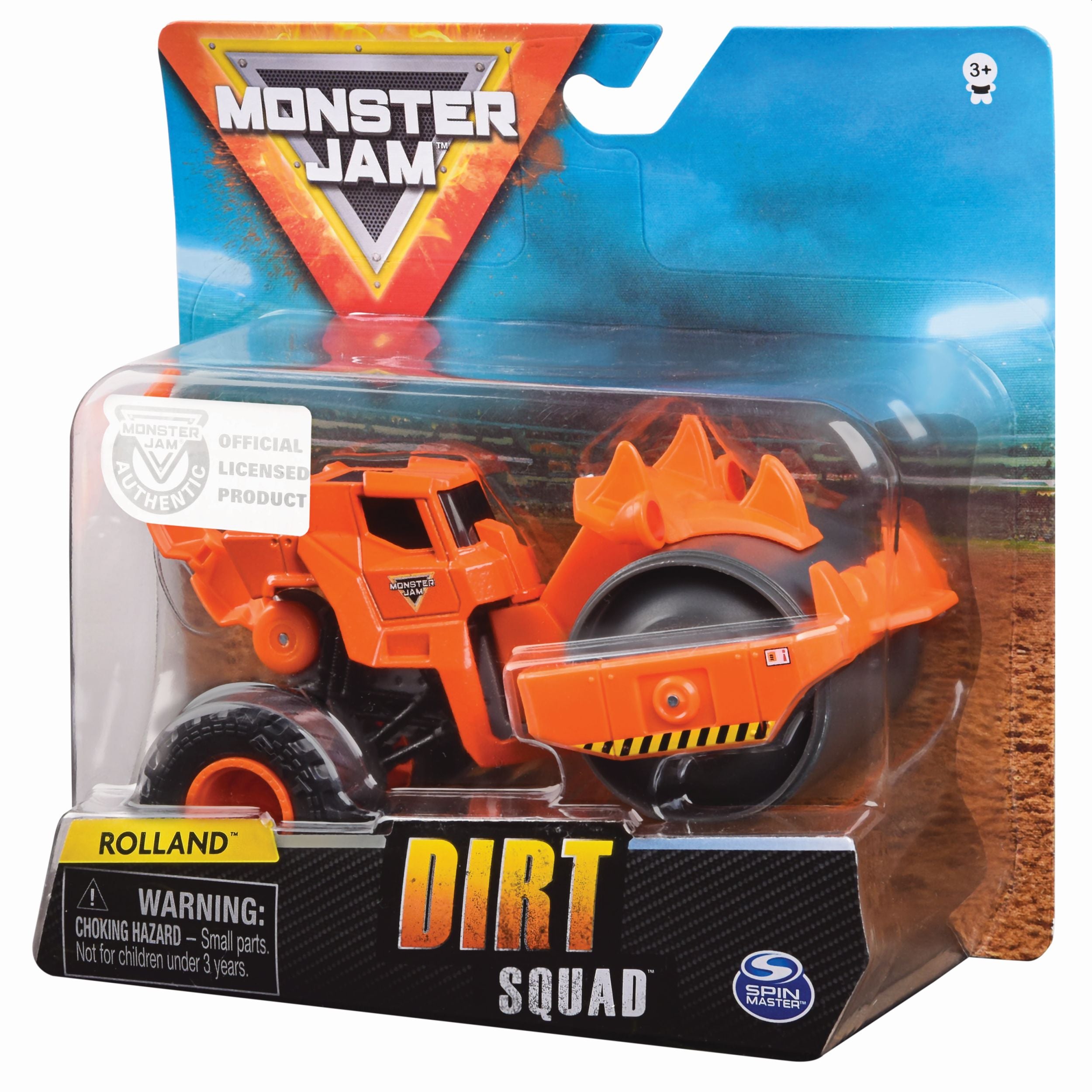 Monster jam buldozeris 1:64 dirt squad assortiment 6055226