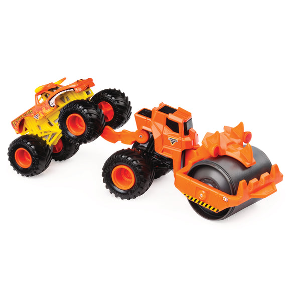 Monster jam buldozeris 1:64 dirt squad assortiment 6055226