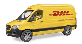 Bus MB Sprinter DHL z figurką i akcesoriami - 0