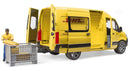 BRUDER 1:16 camionnette de livraison MB Sprinter DHL avec chauffeur, 02671