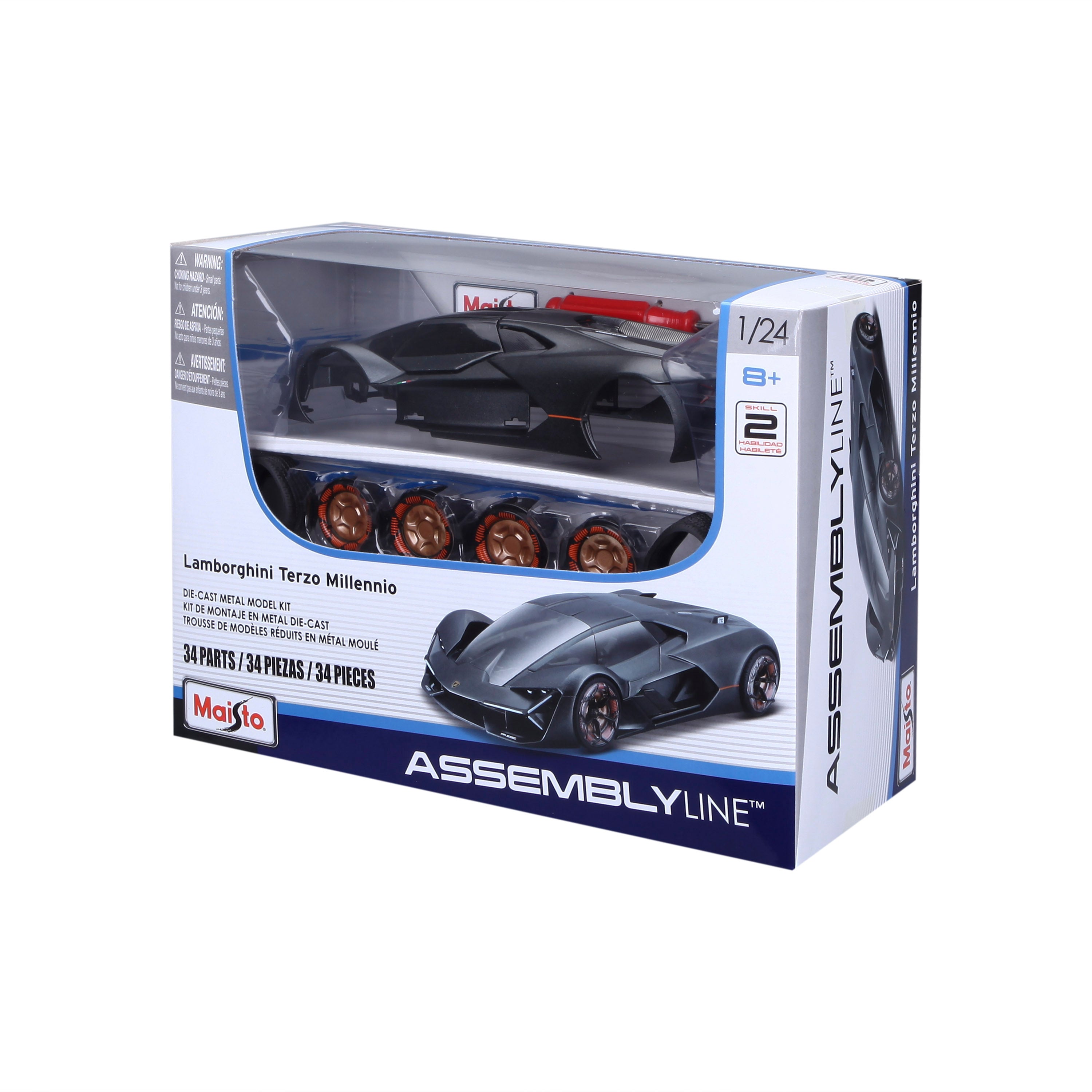Modèle réduit de voiture maisto die cast 1:24 lamborghini terzo millennio 39287