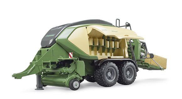 BRUDER Krone BigPack 1290HDP VC avec 2 balles de foin en bloc, 02033