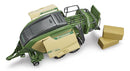 BRUDER Krone BigPack 1290HDP VC avec 2 balles de foin en bloc, 02033