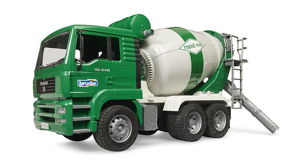 Camion malaxeur à béton BRUDER MAN TGA 1:16, mélange rapide, 02739