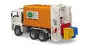 BRUDER 1:16 MAN TGA rear loading garbage truck, 02772