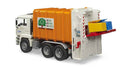 BRUDER 1:16 MAN TGA rear loading garbage truck, 02772