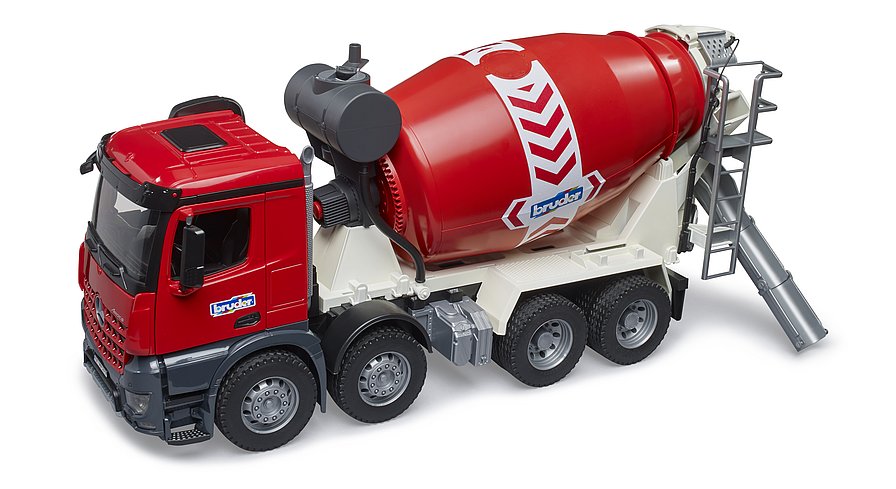 Camion malaxeur à béton BRUDER 1:16 MB Arocs, 03655