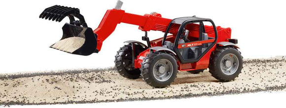 Chariot télescopique BRUDER Manitou MLT 633, 02125