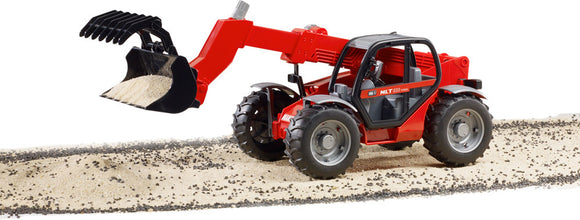 Chariot télescopique BRUDER Manitou MLT 633, 02125