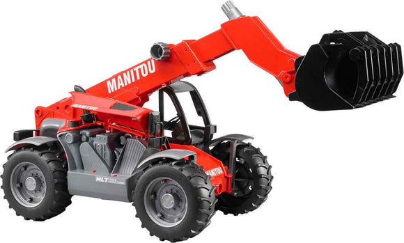 Chariot télescopique BRUDER Manitou MLT 633, 02125