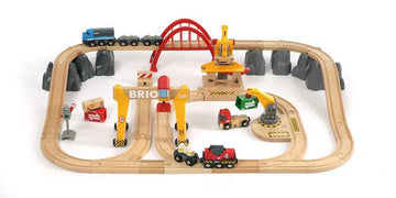 BRIO cargo railway deluxe set, 33097