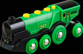 BRIO Big Green Action Locomotive, D, 33593