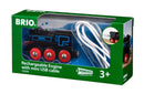 BRIO RAILWAY train with rechargeable engine/mini USB cable, 33599