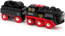 BRIO battery-operated steaming train, 33884