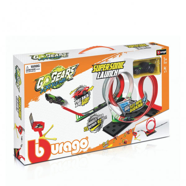 Lancement supersonique extrême de la piste BBURAGO Go Gears, 18-30533
