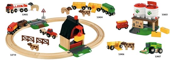 Farm Railway Set, 33719