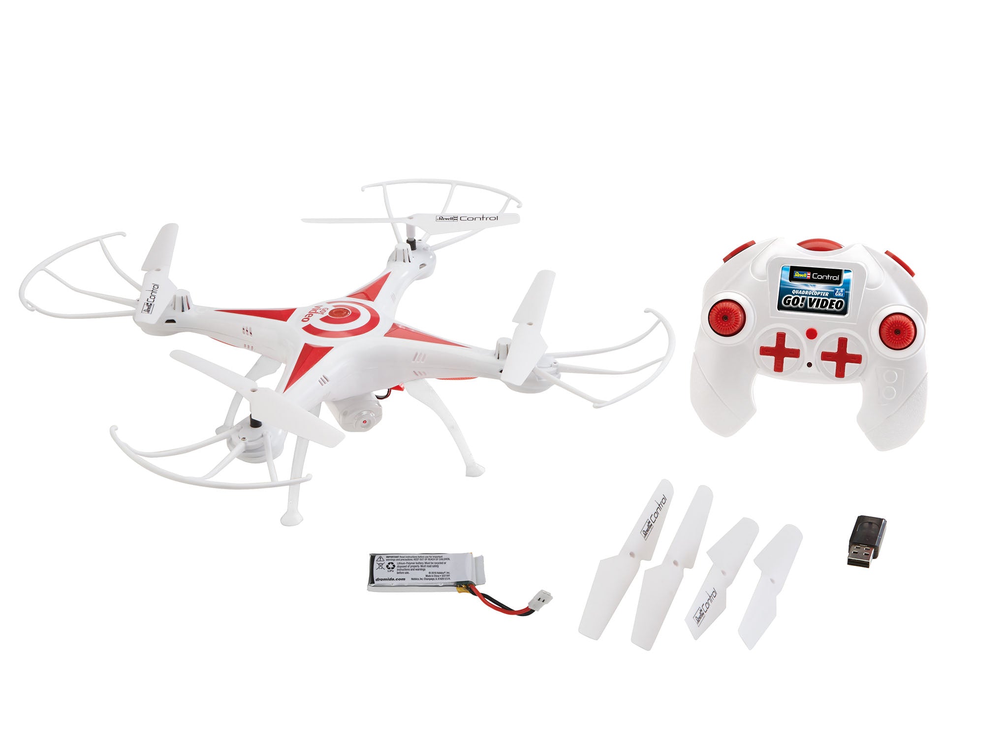 Vidéo du quadricoptère télécommandé REVELL GO!, 23858