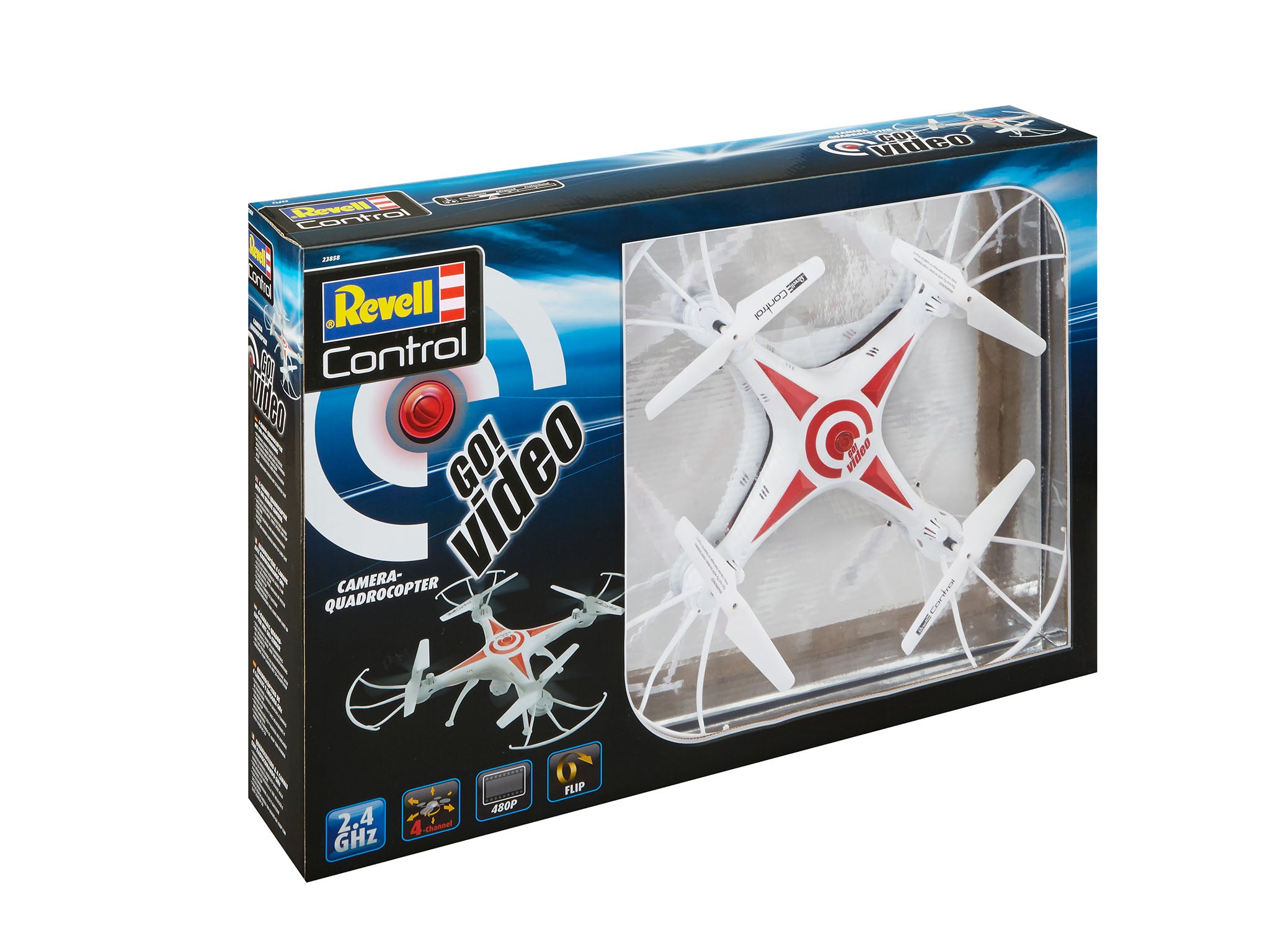 Vidéo du quadricoptère télécommandé REVELL GO!, 23858