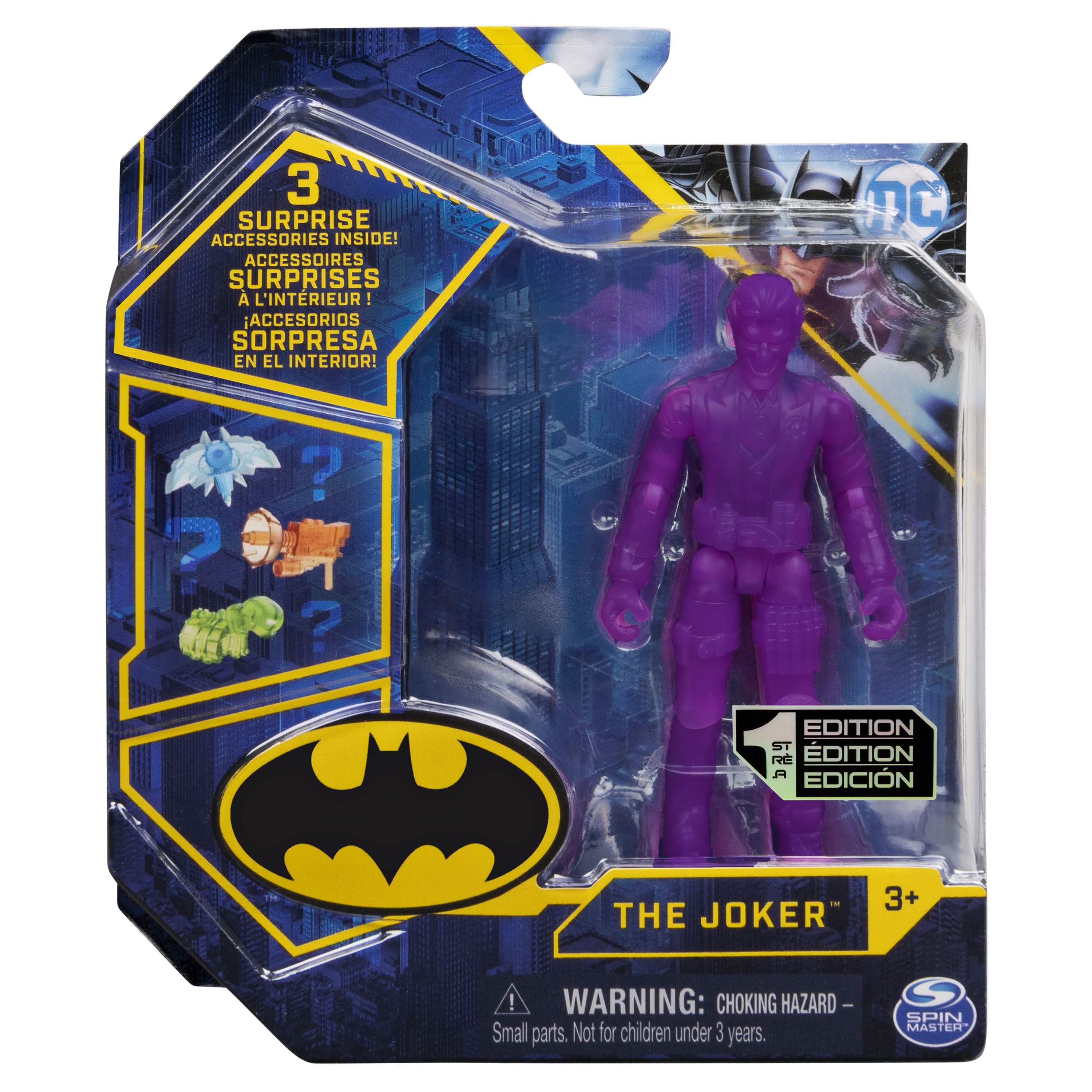 Figurine de base batman assortiment de 4 pouces 6055946