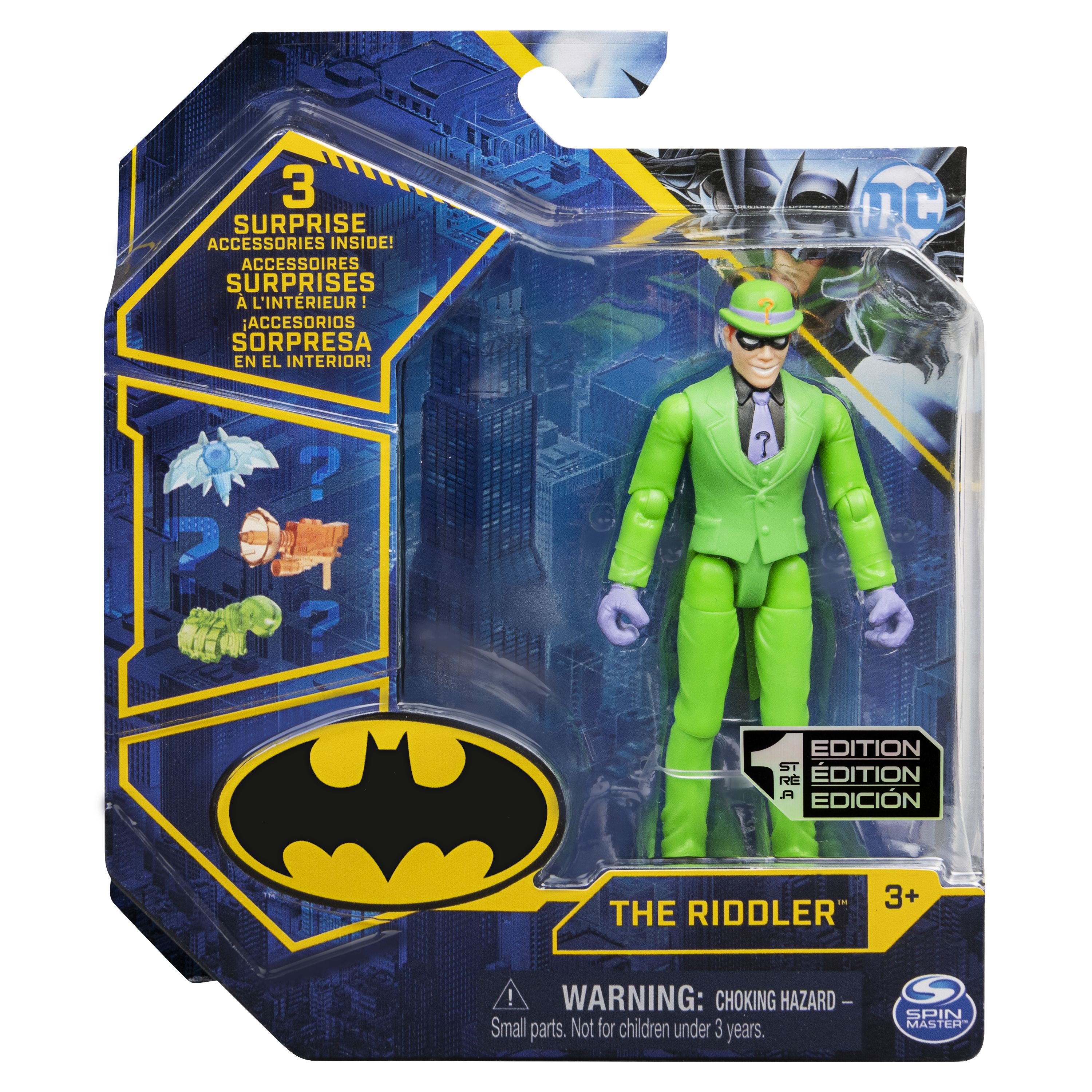 Figurine de base BATMAN, assortiment de 4 pouces, 6055946