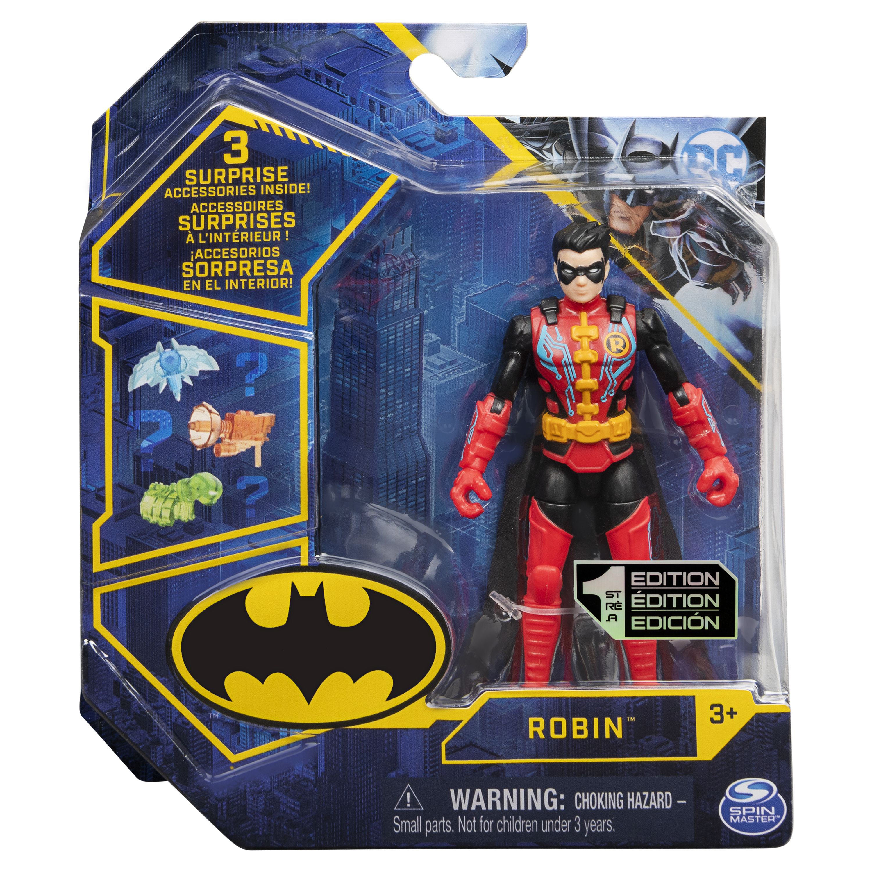 Figurine de base BATMAN, assortiment de 4 pouces, 6055946