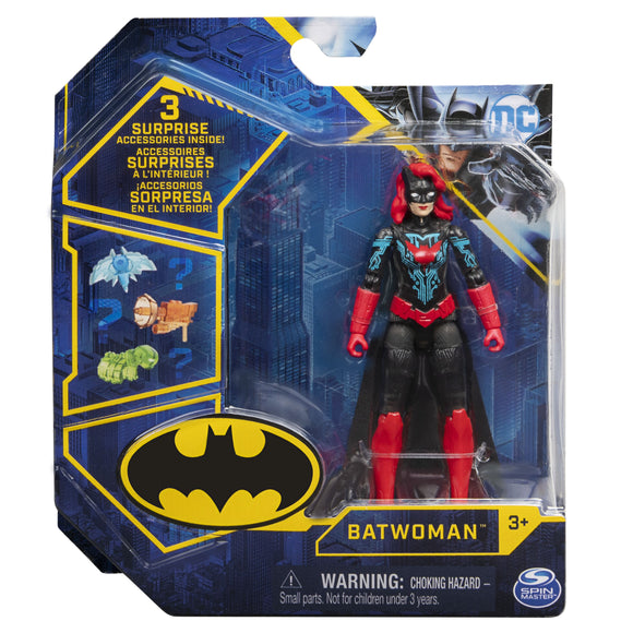Figurine de base BATMAN, assortiment de 4 pouces, 6055946