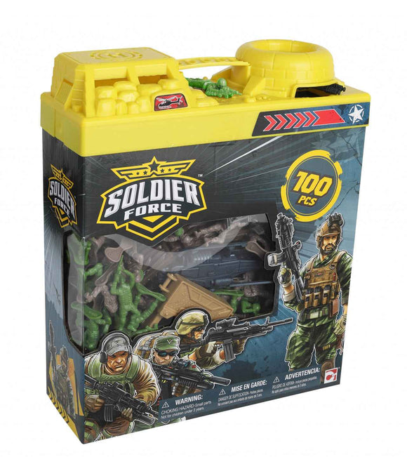 CHAP MEI playset Soldier Force Bucket, 100 pcs., 545032