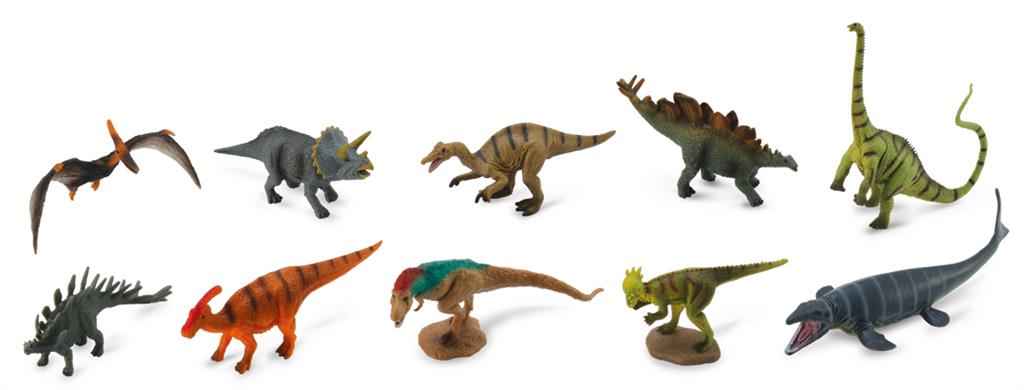 Coffret de mini dinosaures à collectionner, A1101