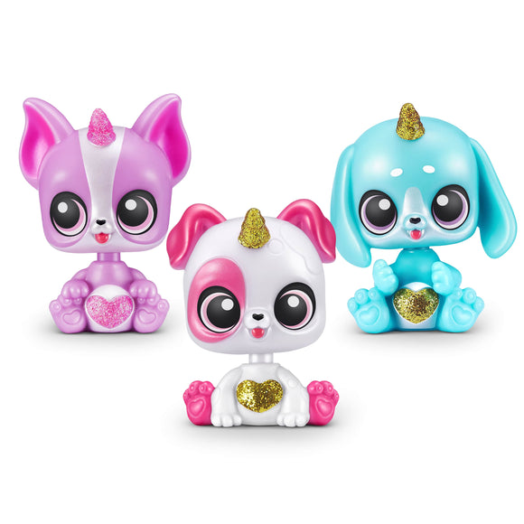 Figurine RAINBOCORNS avec accessoires Pocket Puppycorn, 1 série 10 accessoires, 9284