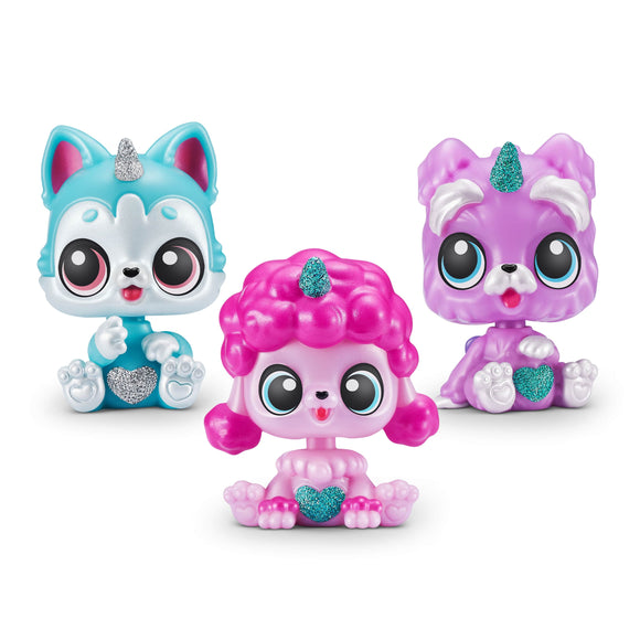 Figurine rainbocorns avec accessoires pocket puppycorn 1 série 10 accessoires 9284